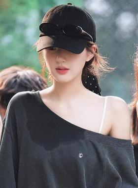 许我耀眼赵露思同款棒球帽女