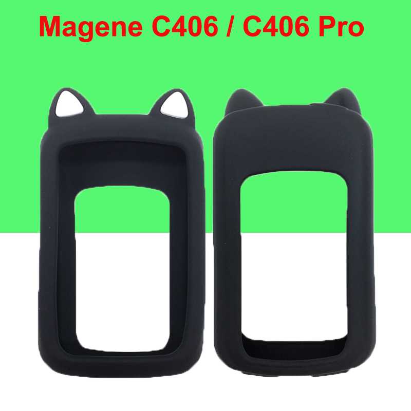 迈金Magene C406 406PRO码表保护套自行车硅胶套 C406pro送贴膜 - 图1