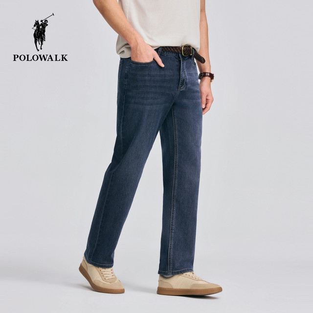 POLOWALK jeans ຂາຊື່ຄລາສສິກ