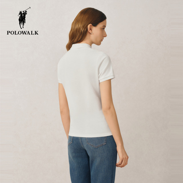 ເສື້ອຍືດແຂນສັ້ນ POLOWALK ຜູ້ຍິງ POLO