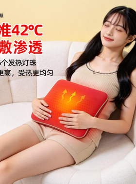 云易颈椎按摩器仪热敷颈部背部腰部脖子多功能靠枕肩颈送女友礼物