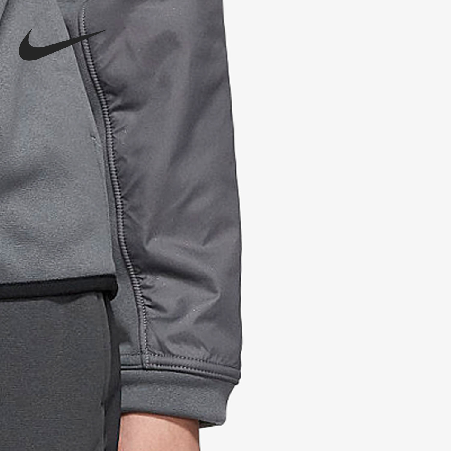 Nike/耐克正品休闲运动男子时尚拼接防风保暖外套 AT3918-021 - 图2