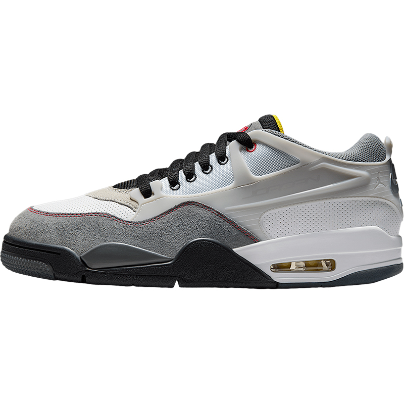 Nike/耐克正品JORDAN男士缓震气垫耐磨经典运动篮球鞋IB8052-100 - 图3