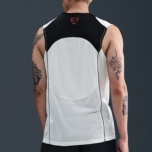 Nike/耐克正品Dri-FIT男士透气足球训练无袖运动背心HV1181-133 - 图0