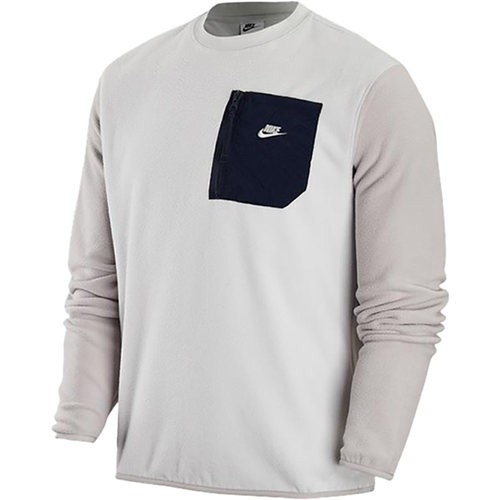 Nike/耐克正品新款休闲口袋圆领套头男子运动卫衣FD2376-025 - 图3