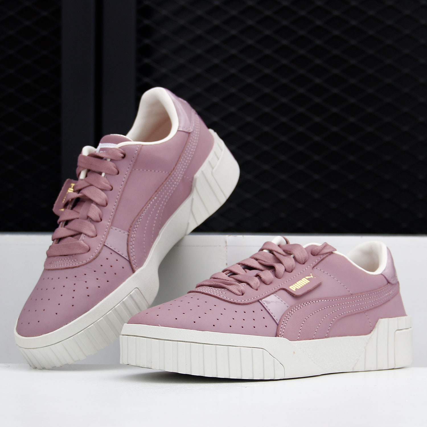 Puma/彪马正品当季新款Cali Nubuck Wn's 女子休闲运动板鞋369161 - 图1