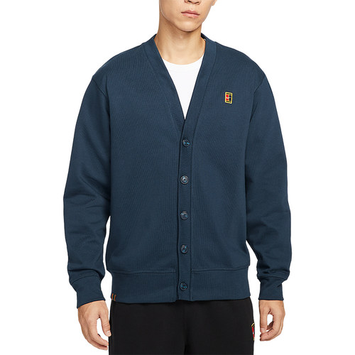 Nike/耐克正品Court Fairway男士长袖针织休闲运动开衫IM9362-478 - 图3
