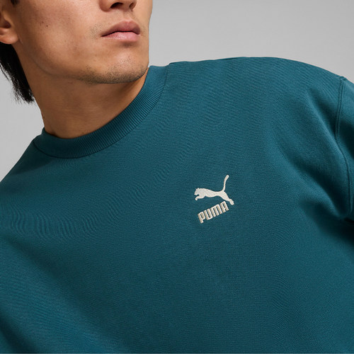 Puma/彪马正品新款男女宽松圆领简约时尚休闲休闲百搭运动卫衣 - 图2