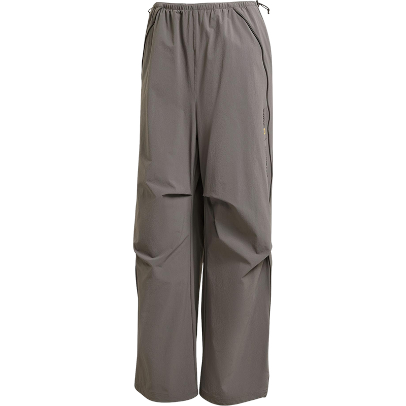 Adidas/阿迪达斯正品2025夏季款女士休闲户外防晒宽松长裤KC2338 - 图3