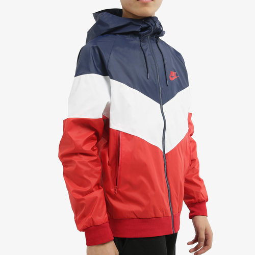 Nike/耐克正品男子撞色梭织连帽时尚运动休闲夹克外套 DC4113 - 图0