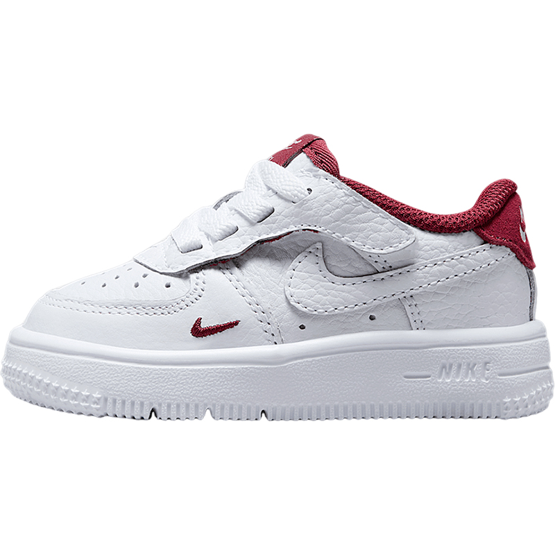 Nike/耐克正品Force 1 Low婴童魔术贴经典透气休闲板鞋HF5511-100,淘宝优惠券,粉丝福利购,淘宝优惠卷