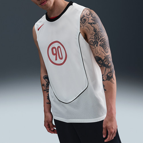 Nike/耐克正品Dri-FIT男士透气足球训练无袖运动背心HV1181-133 - 图1