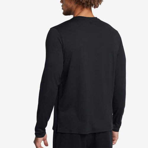 UA/安德玛正品2025新款男子健身运动训练透气长袖T恤1386975-001 - 图0