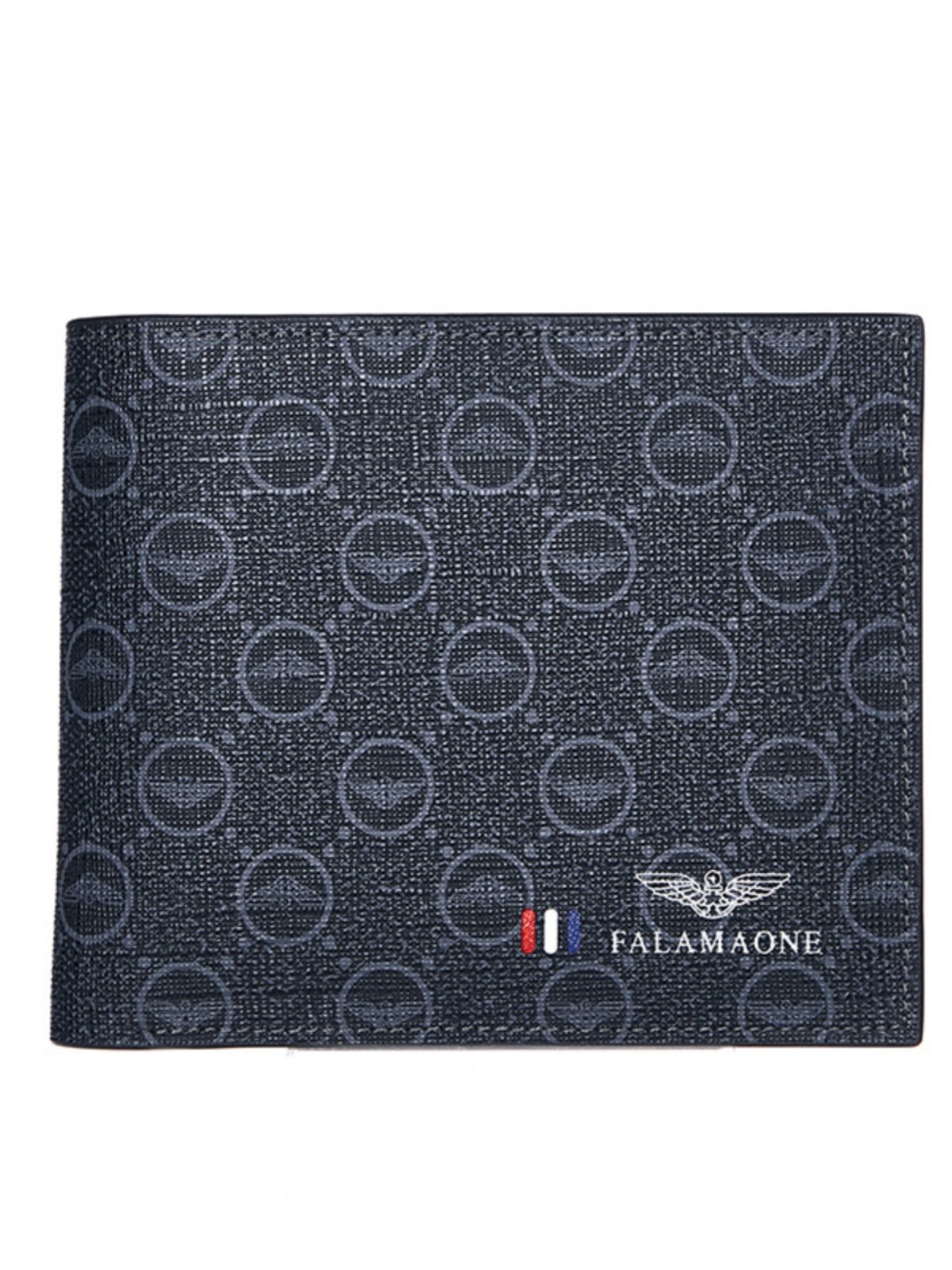 正品法莱阿玛尼十大名牌男士钱包短款真皮钱夹高档送老公生日礼物