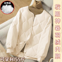 School uniform Tampon Cotton Clothes Liner Women Junior High School Students Young Cotton Padded Jacket Down jacket Worn Bottom Baseball for the Winter