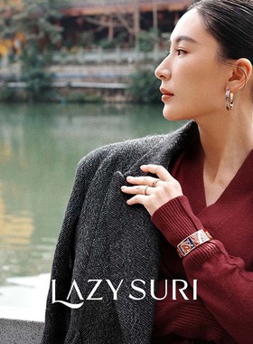 黄龄同款.艺术珐琅彩恋爱手镯女