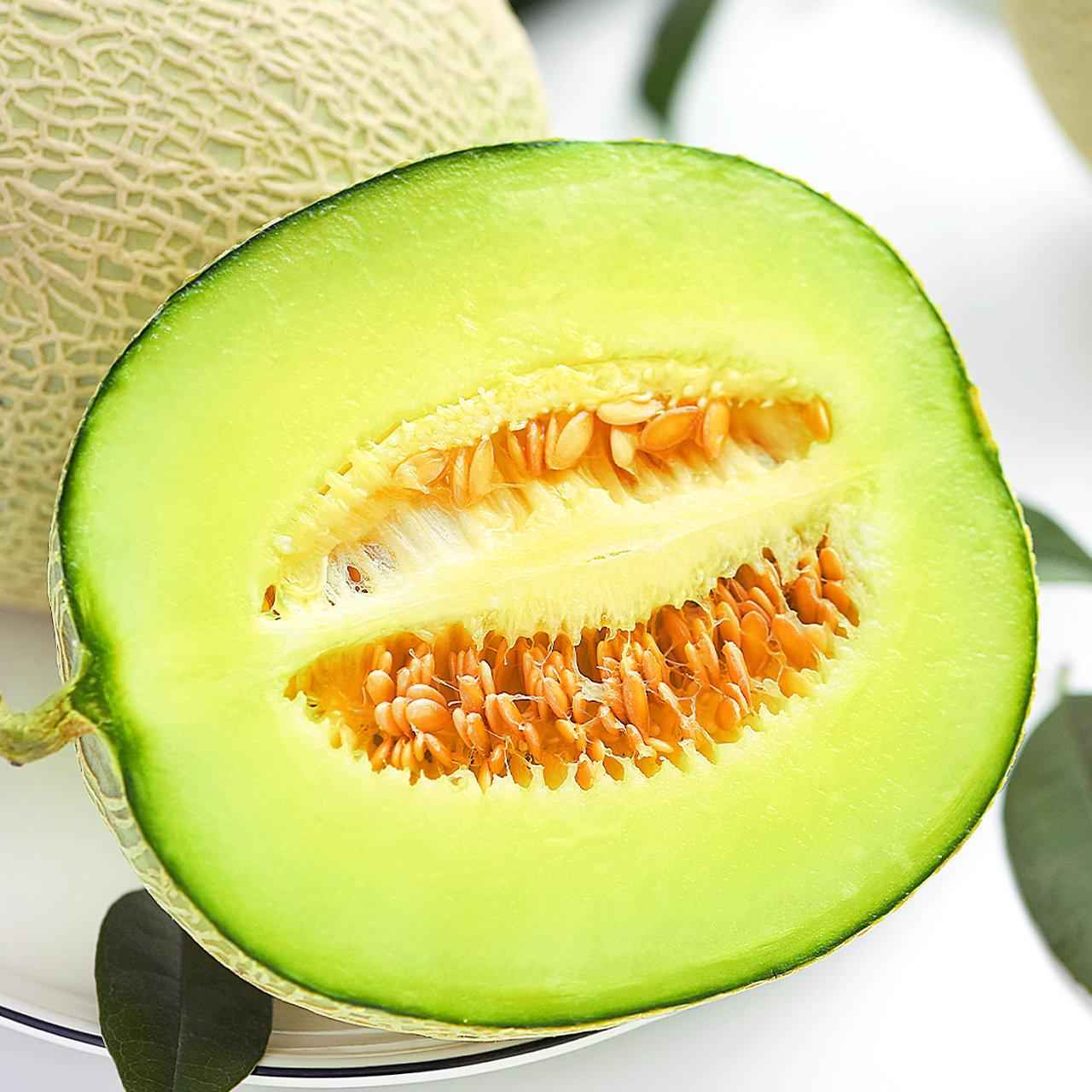 网纹蜜瓜冰淇淋哈密瓜新鲜水果整箱当季甜瓜山东玫珑海阳蜜瓜,淘宝优惠券,粉丝福利购,淘宝优惠卷