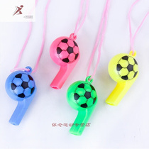 Whistles Children Toys Plastic Hanging on the whistle Colour Outdoor Whistle Referee Children Whistle Sports OK Whistle