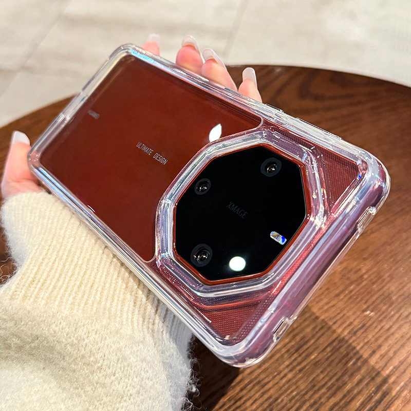 适用华为mate60rs手机壳非凡大师新款透明mete60rs硅胶软壳全包防摔男士情侣外保护套超薄个性保时捷创意女款 - 图0