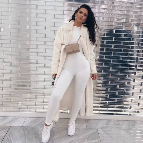 2025 Fall Women Sexy Jumpsuit Streetwear Long Sleeve Bodycon - 图2