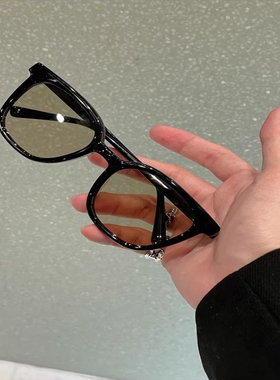 男士大脸墨镜韩式茶色高级感十足