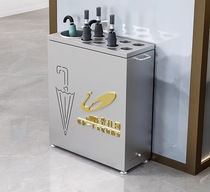 Light Extravagant Galvanized Sheet Umbrella Holder Commercial Sales Floor Umbrella Placement Rack Umbrella Barrel Bank Hotel Standout Umbrella Containing Box