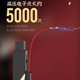 Ветрозащитная прочная одноразовая зажигалка, 50 шт, оптовые продажи, делается под заказ