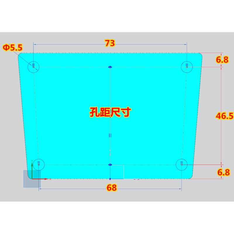 7寸10触摸寸屏安装盒壁挂支架梯型插槽卡扣式设计随用随取KK100 - 图2