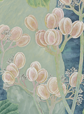 【限时捡漏】清华美院 姜沛【佛肚银果】限量数码版画 客厅装饰