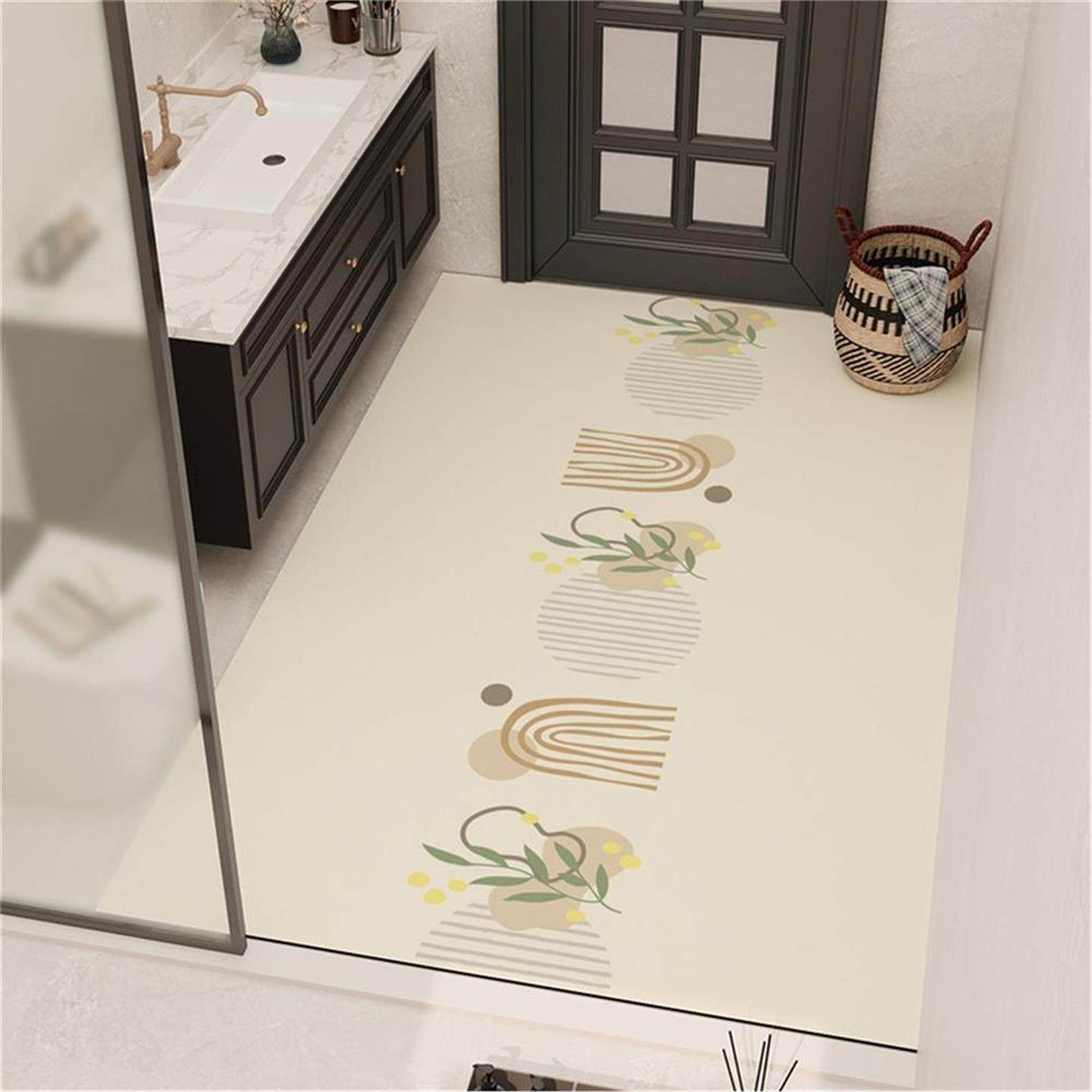 家用简约卫生间满铺皮革地垫防水皮革地毯浴室洗手盆免洗防滑地垫,淘宝优惠券,粉丝福利购,淘宝优惠卷