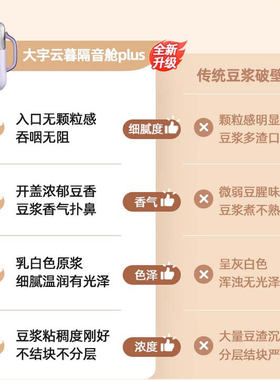 大宇破壁机家用轻音隔音罩免手洗