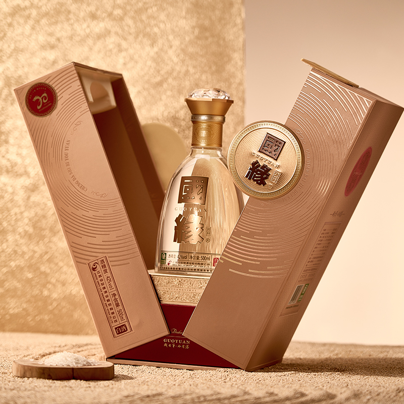 【国缘官方旗舰店】今世缘双开对开42度500ml*6瓶装白酒整箱送礼