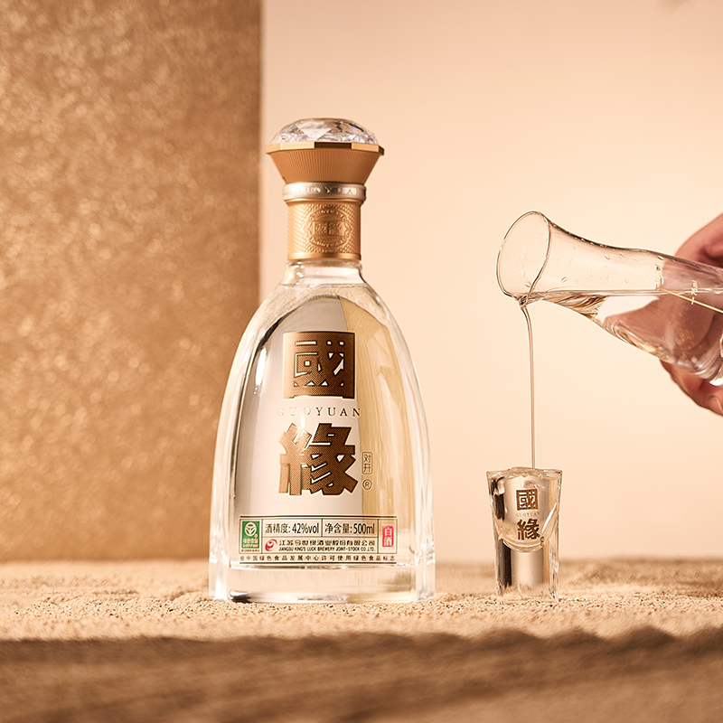 【国缘官方旗舰店】今世缘双开对开42度500ml*6瓶装白酒整箱送礼