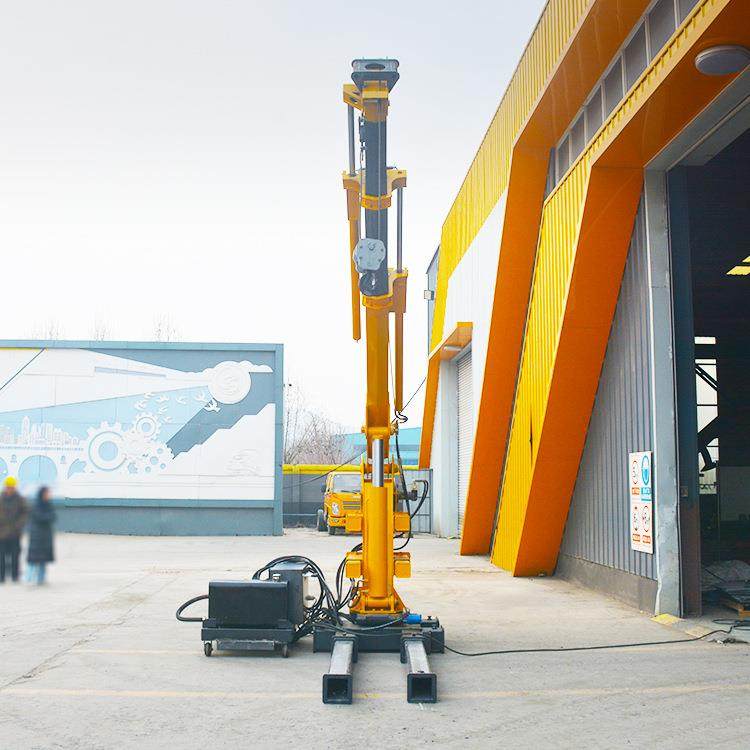 吨伸缩式起重机车载楼顶吊货车安装吊臂多规格固定式楼顶小吊机,淘宝优惠券,粉丝福利购,淘宝优惠卷