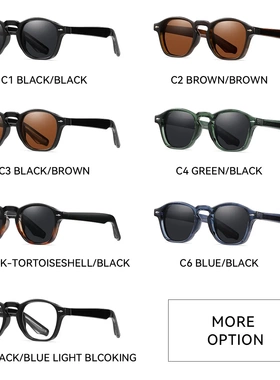 偏光防紫外线方圆框太阳眼镜