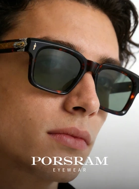 2026新款JMM眼镜框跨境绿松石大框方形手工奢华时尚男女太阳镜