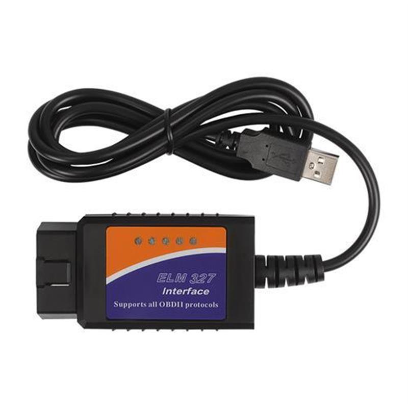 21款 USB ELM327 OBD2 V1.5 摩托车检测仪发动机行车电脑清故障码 - 图1