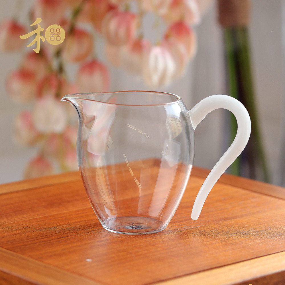 禾器晶彩怡然玻璃公道杯高硼硅玻璃茶海功夫茶具茶道分茶器330ml,淘宝优惠券,粉丝福利购,淘宝优惠卷