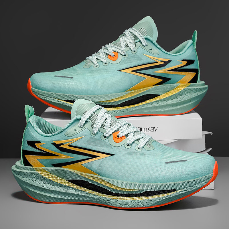 全掌碳板跑步鞋男夏季透气竞速专业学生马拉松跑鞋,淘宝优惠券,粉丝福利购,淘宝优惠卷