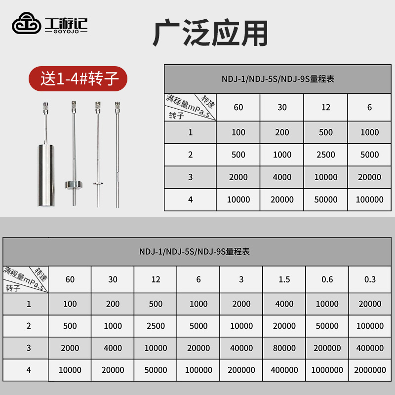 粘度计旋转式黏度测试仪数显粘度测量仪流变仪黏度仪粘度测试仪 - 图1