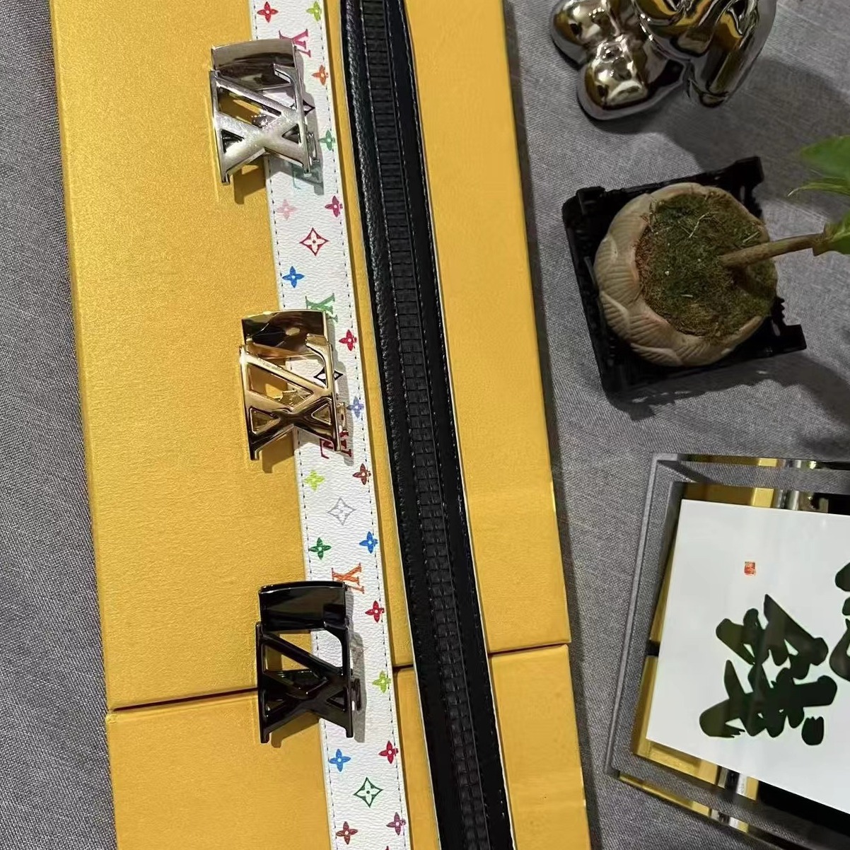 2025新款男士全卡槽皮带自动扣腰带皮带时尚百搭休闲潮流牛仔裤