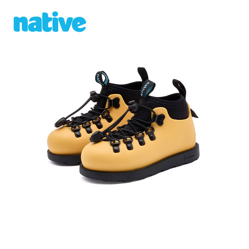 Native秋冬新品欧包靴表情包户外男女鞋亲子马丁靴时尚休闲鞋百搭 - 图3