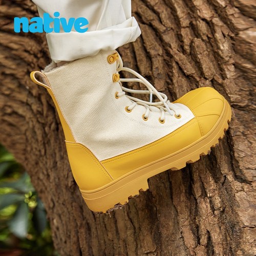 Native秋冬Jimmy高帮猎鸭靴加绒户外徒步登山休闲鞋 - 图2