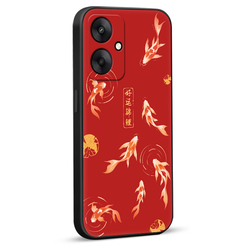 彧玺适用于红米13r手机壳Rdemi13r防摔HongmiL3r保护套Miui13r时尚Hm13r潮牌个性硅胶高级感情侣黑色软网红女 - 图3