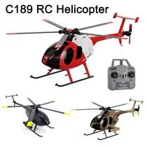 1:28 C189 RC Helicopter MD500 Brushless Motor Dual-motor Rem