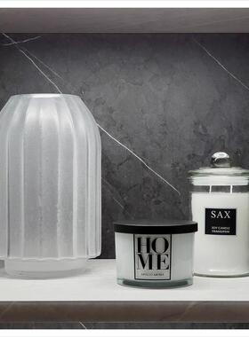 现代样板间软装饰品客厅书架轻奢家居摆饰挂画杯N蜡相架组合ZH261