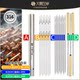 New 316 stainless steel round skewer barbecue needle 40cm