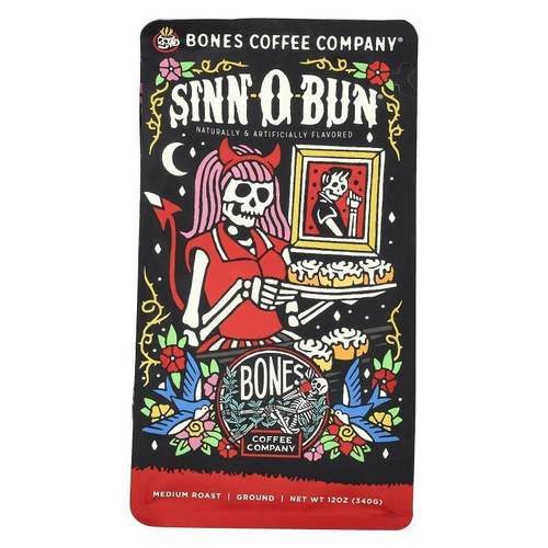 Bones Coffee Company,The Pumpkin King, Pumpkin Pecan Praline - 图3