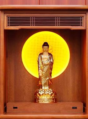 佛像背光led背景射灯佛龛佛光圈佛堂观音财神插电佛光灯佛龛装饰