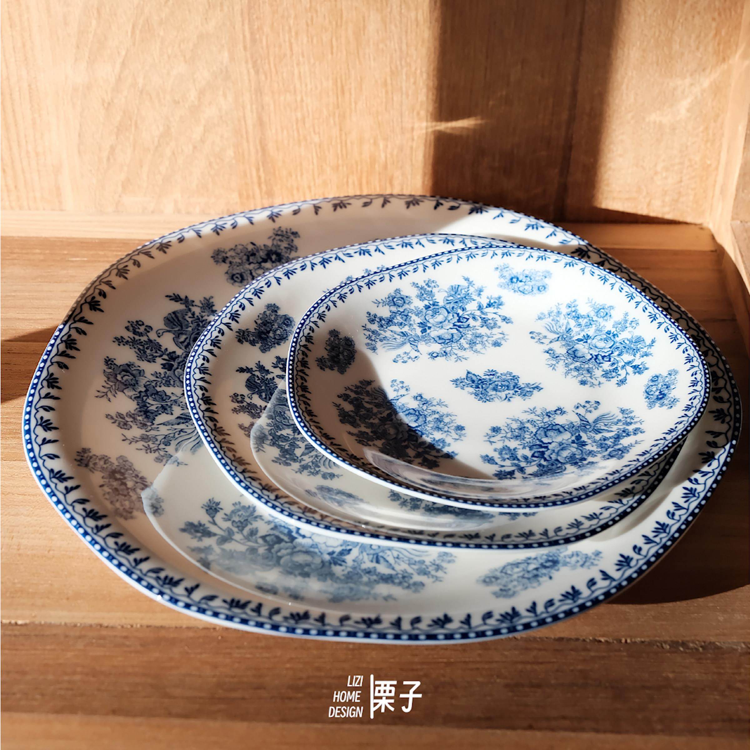 【上新】栗子家设兰开 斯特碗盘碟沙拉碗陆升花思凤粉灰兰甜品盘,淘宝优惠券,粉丝福利购,淘宝优惠卷